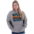 thumbnail image 3 of Idaho Potato Land Spud Muffin Funny Unisex Plus Fleece Graphic Hoodie Brisco Brands 2X, 3 of 5