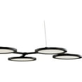 thumbnail image 3 of Quoizel Nitro 39" Kitchen Island Light in Matte Black, 3 of 5