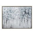 thumbnail image 2 of Gallery Wrapped Wall Art with Handpainted Landscape Design, Blue, 2 of 5