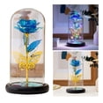 thumbnail image 4 of 2 Rosas en Cúpula de Cristal, Decoración inconfundible para de Rosas Eternas para Regalos ., 4 of 9