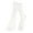White, variant on Women's Striped Minimalist Tabi Stockings Toe Separator Mid Calf Non Comfortable Stretchable Casual Wear Socks White One Size