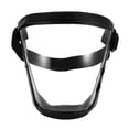 thumbnail image 4 of Mascarilla Facial Completa Transparente Antivaho Antiestático Ajustable Transpirable Protector Facial Portátil Universal Mascarilla Transparente Para Hombres Mujeres Adultos Yuarrent HA019004-00, 4 of 6