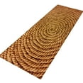 thumbnail image 1 of Tapis Absorbant Imprimé Grain de Bois Ficelle de Plage Tapis de Buanderie Résistant aux Taches, Lavable en Machine Tapis de Porte d'Entrée Intérieur pour Extérieur Patio Sol Entrée Porche Garage Bureau, 47x16 Po, 1 of 2