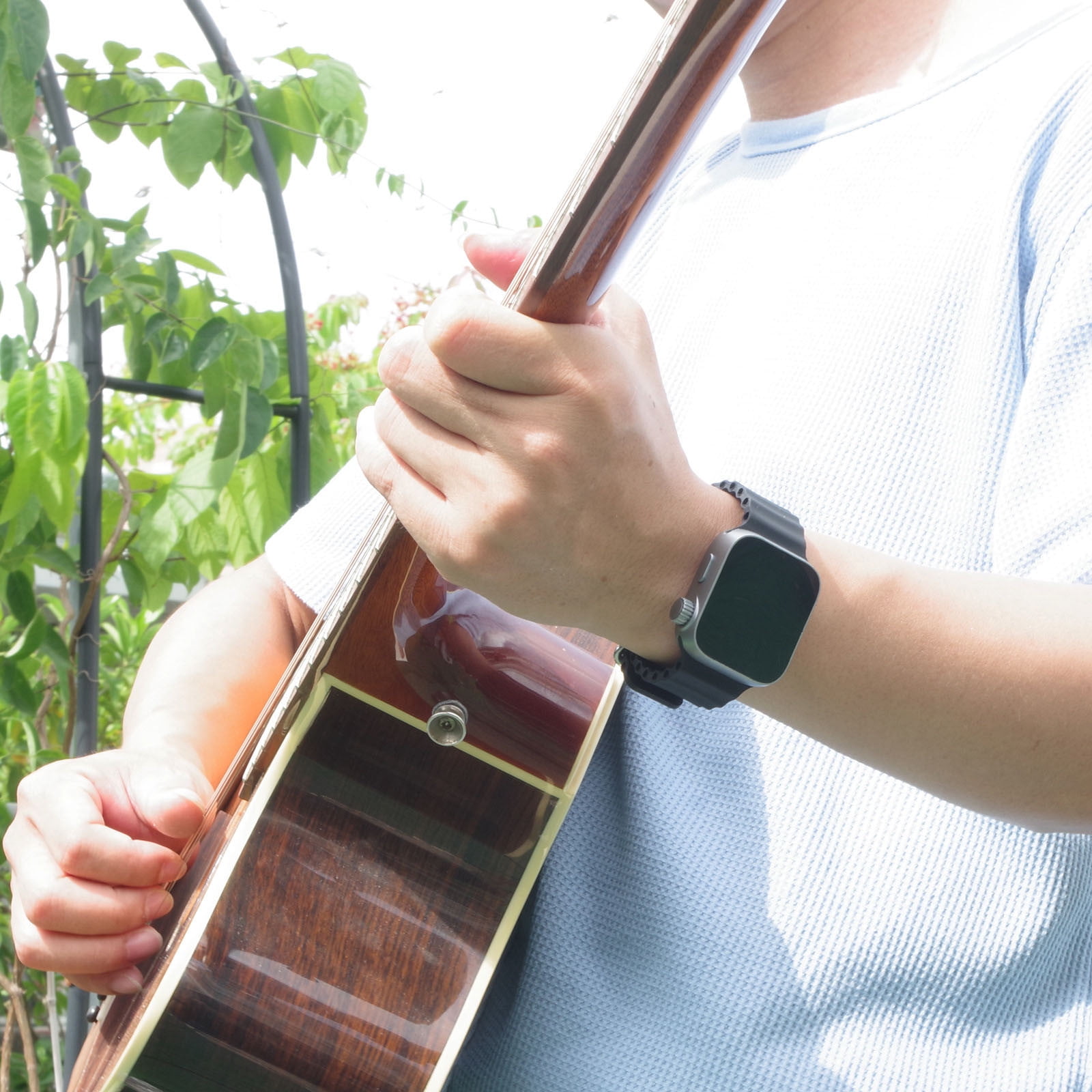 Metronome Watch, Wearable Vibrating Metronome Wrist Watch for Sport Running, Music Practice Tracker for Guitar, Piano, Drum and All Instruments