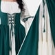 thumbnail image 4 of Disfraz renacentista para mujer Spooktacular Creations Green Chemise XXL, 4 of 8