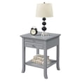thumbnail image 3 of Convenience Concepts American Heritage Logan End Table in Gray Wood Finish, 3 of 5
