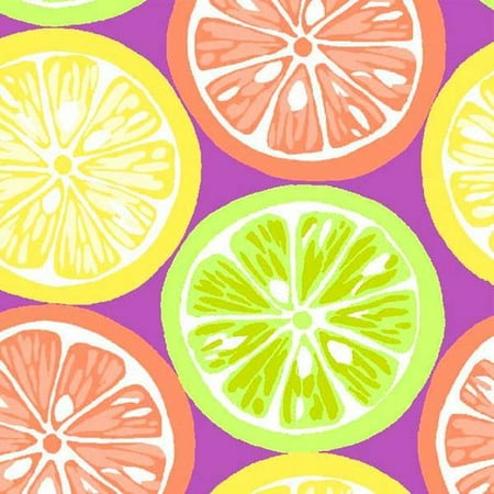 Springs Creative Just Ripe Pucker Stacked Slices Pucker Fabric By The Yard