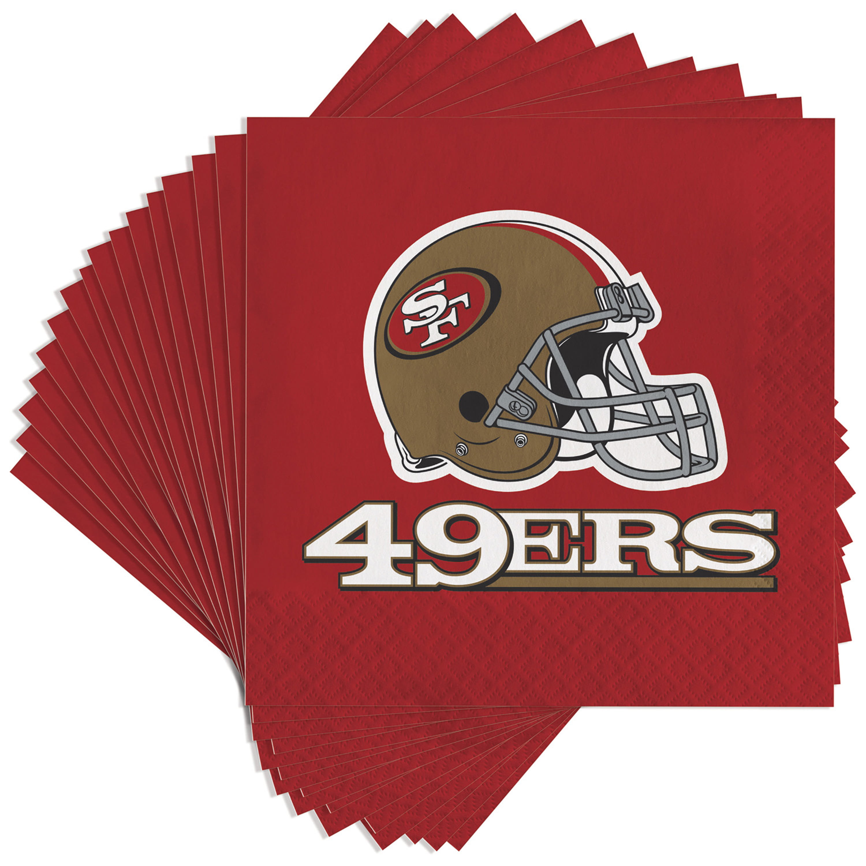 NFL San Francisco 49ers Lunch Napkins Party Supplies – Bling Your Cake