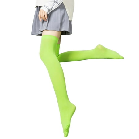 

Women Lolita Sweet Solid Candy Color Knee High Socks with Cute Silicone Paw Japanese Harajuku Student Anti-Slip Stocking