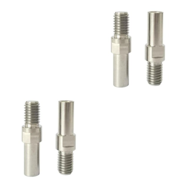 Wosthever 2Pack Titanium Alloy Bike V Brake Post Ultralight M8 Bolts Cantilever Tipo 1 2Conjunto