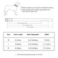 thumbnail image 2 of Fashion Rivet Studded Dog Collar Soft PU Leather Adjustable for Medium Large Breeds, 2 of 7