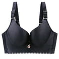 thumbnail image 3 of Yxbdin Plus Size Plunge Bra for Women Deep V Push Up Bras Comfortable Adjustable Strap Bralette for Large Bust S, 3 of 6