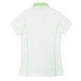 thumbnail image 2 of Monterey Club Women's Lightweight Pique Colorblock Golf Polo Shirt #2286, 2 of 4