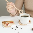 thumbnail image 6 of Balery 6 Pcs Christmas Snowman Giftleather Coasters Set, Drink Table Cup Coasters For Living Room Kitchen Coffee Decor, 6 of 9