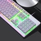 thumbnail image 4 of para Juegos con Cable, Ergonómico Silencioso con Retroiluminación LED, para Juegos Retroiluminado, para Escritorio, Computador Luz de mezcla blanca CUTICAT teclado para juegos, 4 of 8