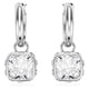 thumbnail image 2 of Pendientes Swarovski Chroma Drop con piedras transparentes facetadas, 2 of 5