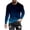 Navy, variant on WREESH Men's Fashion T-Shirts Casual Round Neck Long Sleeve Pullover Gradient T-Shirt Blouse Tops Workout Tops Blue