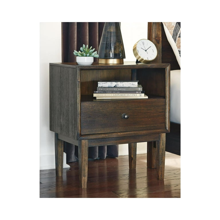 Signature Design by Ashley Kisper Brown One Drawer Nightstand