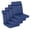 Navy Blue, variant on Aoodor 4Pcs Outdoor Dining Chair Cushion Set, 37” x 20” x 2.8”, Gray