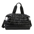 thumbnail image 4 of Bolsa deportiva para gimnasio, bolsa de viaje, bolsa de almacenamiento para ropa, bandolera multiusos. Negro, 4 of 9