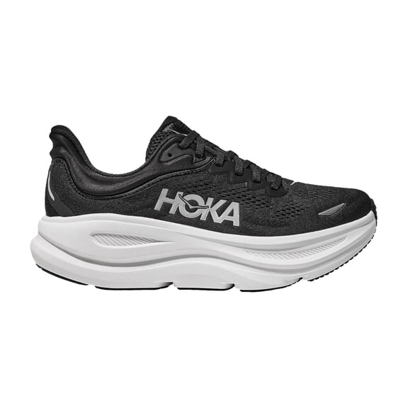 Hoka Bondi 9 Black / White 1162012-BWHT Women's Size 5