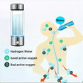thumbnail image 3 of Advanced Hydrogen Water Bottle , Portable Rechargeable Water Ionizer Machine with SPE Technology, for Home,&Travel, 3 of 7