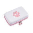 thumbnail image 1 of Étui de Transport de Voyage Patte de Chat Mignonne Compatible avec Nintendo Switch, Coque Rigide, Sac de Rangement Portable pour Manette de Console Switch et Accessoires de Jeu, avec Bandoulière Amovible, 1 of 8