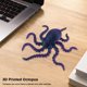 thumbnail image 3 of Animal Articulado Modelo Decorativo 3D Impreso Pulpo Juguete Regalos, 3 of 9