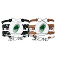 thumbnail image 1 of Gene Fingerprint Musical Piano Bracelet Hand Strap Leather Rope Wristband Double Set, 1 of 3