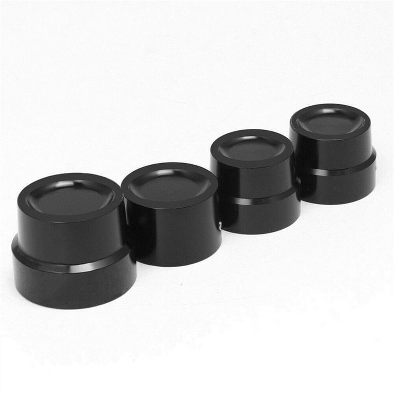 Front Rear Axle Nut Cover Cap Black For Harley Touring - Walmart.com