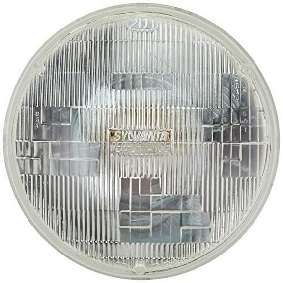 SYLVANIA H6024 SilverStar High Performance Halogen Sealed Beam Headlight (7" Round) PAR56