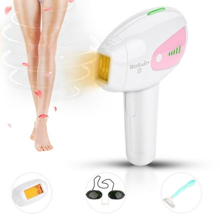 BOSIDIN IPL Hair Removal System, Painless Permanent IPL Hair Removal Device for Women & Man, 5 Levels of Energy to Choose, 450,000 Flashes Professional Light