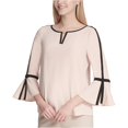 thumbnail image 2 of Calvin Klein Hardware Pullover Blusa para mujer, rosa, mediano Calvin Klein  Pull-over, 2 of 2