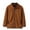 Brown, variant on Fleece Jacket for Boys Long Sleeve Zip Up Outerwear Cute Girls Jacket 9-10 Years