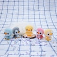 thumbnail image 2 of Flocking doll toy Yellow duck penguin rabbit panda squirrel cat Shiba dog doll machine doll car room desk bedside table dollBrown catChina Deng Xun unisex, 2 of 2