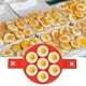 thumbnail image 5 of Molde Para Panqueques, Herramienta Para Hornear, Molde Para Hornear, Moldes Para Huevos, Con Asas, Molde De Silicona De Silicona Roja Para Hacer Tortillas Para Hornear DIY, 5 of 7