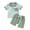 1-Green548, variant on Tiijoy Baby Boys Outfits Cotton Plaid Short Sleeve Polo Shirt Shorts Set, Sizes 0-3T