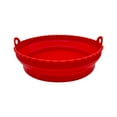 thumbnail image 1 of Reusable Fryer Silicone Baking Pad Foldable Fryer Tray Pad, 1 of 9