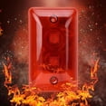 thumbnail image 5 of 12v Wired Strobe Alarm Siren Sound Siren Light Flashing Emergency Warning Light Alarm Security Alarm System, 5 of 5
