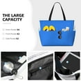 thumbnail image 3 of Honeii Dodgerblue for Tote Bag with Adjustable Strap,Beach Bag, Waterproof Sandproof Beach Tote Bag, Large Capacity Foldable Beach Bags, 3 of 7