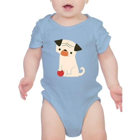 

Image Conscious Dog With A Ball Bodysuit Infant -Jay Fleck Designs Unisex Newborn