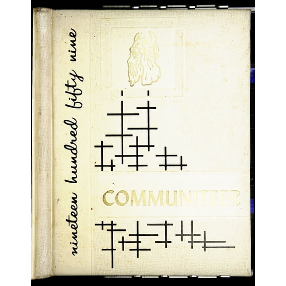 (Custom Reprint) Yearbook: 1959 Community High School - Communiteer Yearbook (Unionville, TN)