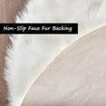 thumbnail image 5 of iLieber Sheepskin Soft Fluffy Fur 12x12 White Area Rug, Fuzzy Rug Washable Faux Fur Rug for Living Room Nursery Playroom Rectangle, 5 of 6