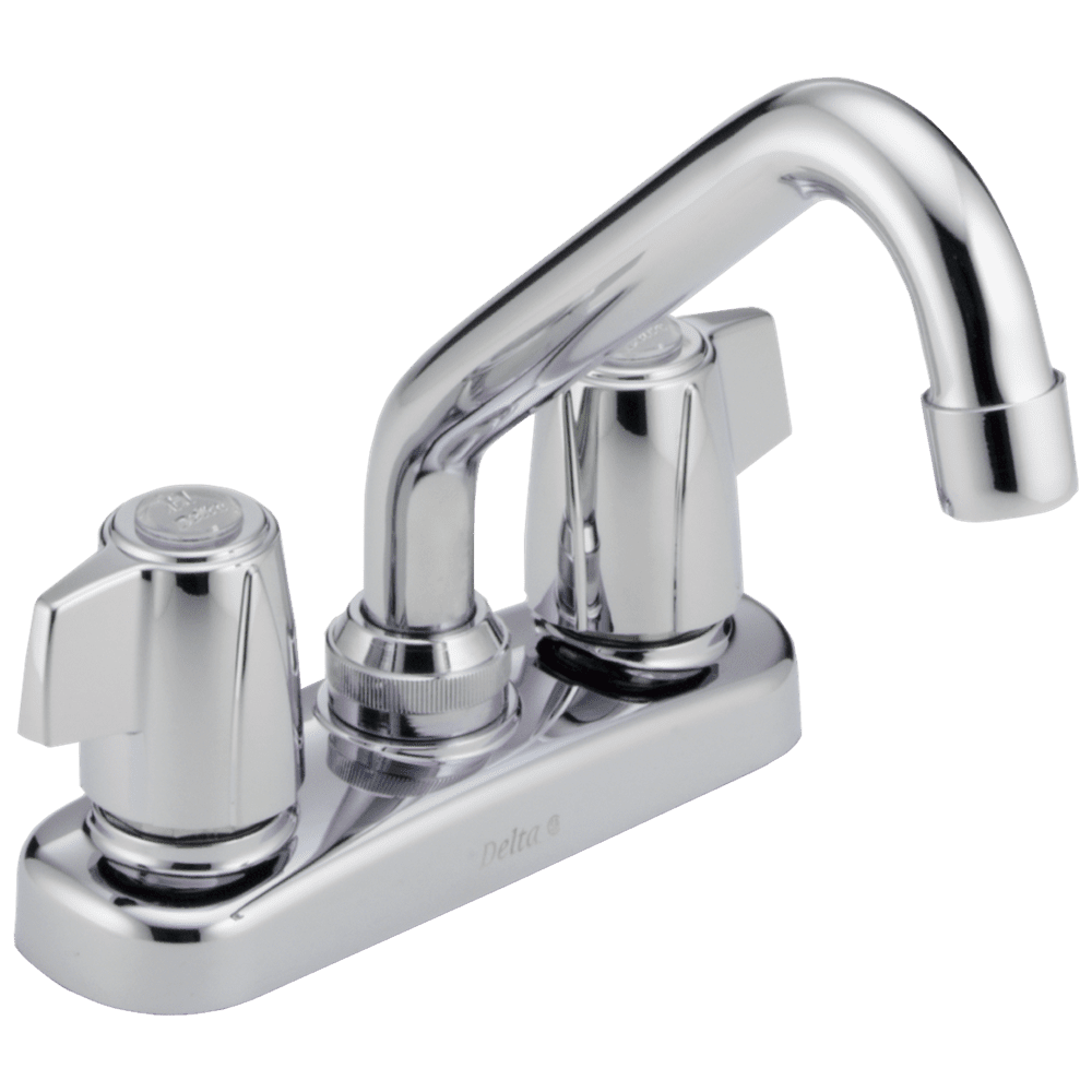 Delta Classic Two Handle Laundry Faucet in Chrome 2133LF