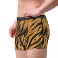 thumbnail image 4 of Tiger Stripe Pattern Underwear Men Sexy Printed Animal Texture Boxer Shorts Panties Briefs Breathbale Underpants, 4 of 6