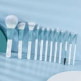 thumbnail image 6 of 12pcs fancy Clear Sky makeup brush set Super soft hair blush brush Loose brush Dot brush Blade brush Makeup brush, 6 of 7