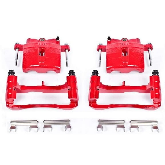 Front Brake Caliper Set - Compatible with 2000 - 2006 GMC Yukon 2001 2002 2003 2004 2005