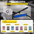 thumbnail image 3 of KFFKFF Manually Operated AC Hose Crimper FS-7842B Separable Hydraulic Hose Crimper Kit Manual Piston Valve for Aluminum Pump Air Conditioning Repair with 7 Dies Whole Set Handheld AC Hose, 3 of 9