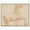 Silver Frame, variant on Art Remedy Vintage Sketches Canvas, 45" x 36", Silver Frame, A Marble Horse on the Quirinal Hill (recto), c. 1513