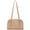 Khaki, variant on Swing Zip Leather Shoulder Bag for Women | Top-Handle Hobo Purse with Adjustable Strap | Ideal for Daily & Travel Use.